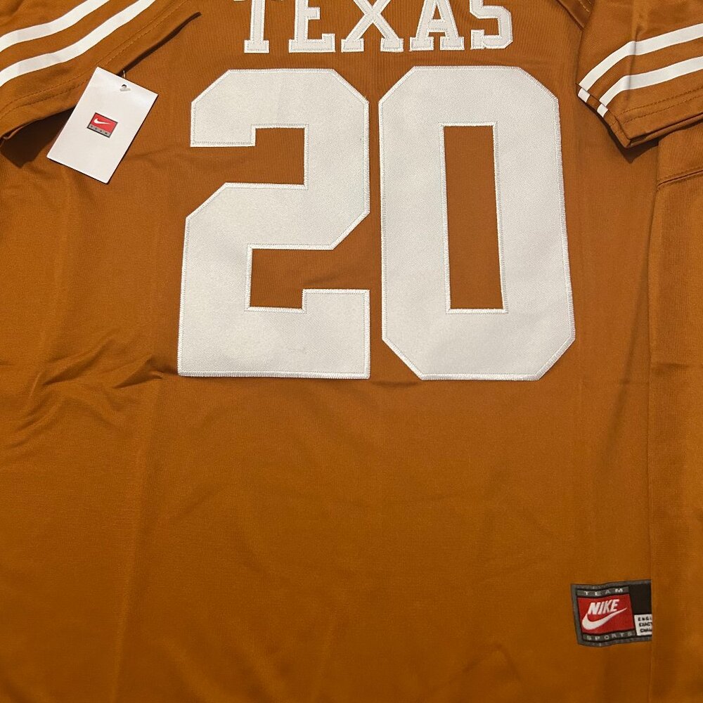 Nike TEXAS LONGHORNS EARL CAMPBELL Men's JERSEY Sz M,L,XL,2XL New with tags - Picture 7 of 7